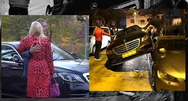 Apetisanta notăriță a “milionarului cuțitar” a trecut prin emoții teribile. Accident în Cartierul Francez! “S-a speriat de o pisică și...” + Care este bilanțul victimelor
