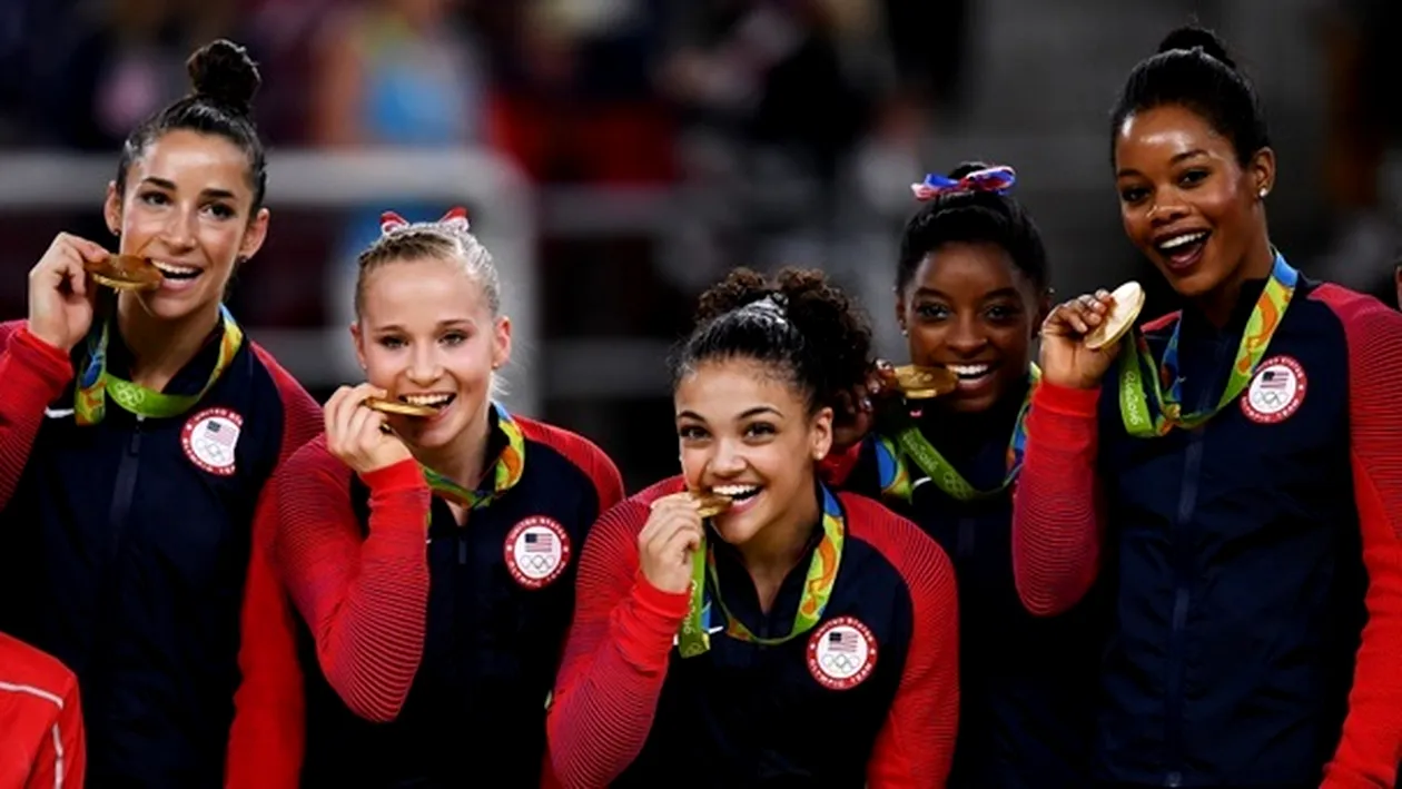 O nouă gimnastă americană medaliată cu aur la Rio mărturiseşte că a fost abuzată sexual!