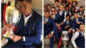 Portugalia este noua campioană a Europei la fotbal. Cum s-a pozat CRISTIANO RONALDO în avion