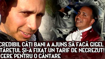 E incredibil cati bani a ajuns sa faca Gigel Frone! Cantaretul si-a fixat un tarif de necrezut! Cat cere pentru o cantare