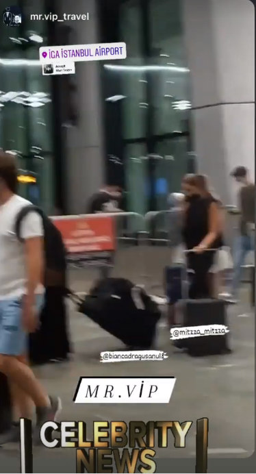 Cum a apărut Bianca Drăgușanu îmbrăcată în aeroportul din Istanbul. Cu cine a plecat diva în vacanță