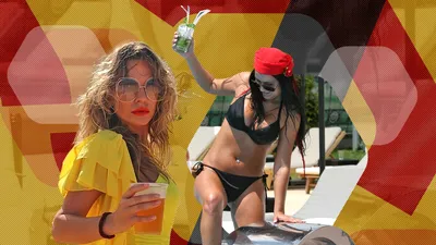 TOP 50 de vedete care ridică paharul în cinstea voastră, în costume de baie! Anna Lesko, Gina Pistol, Delia, Daniela Crudu… Cu cine ciocniți?