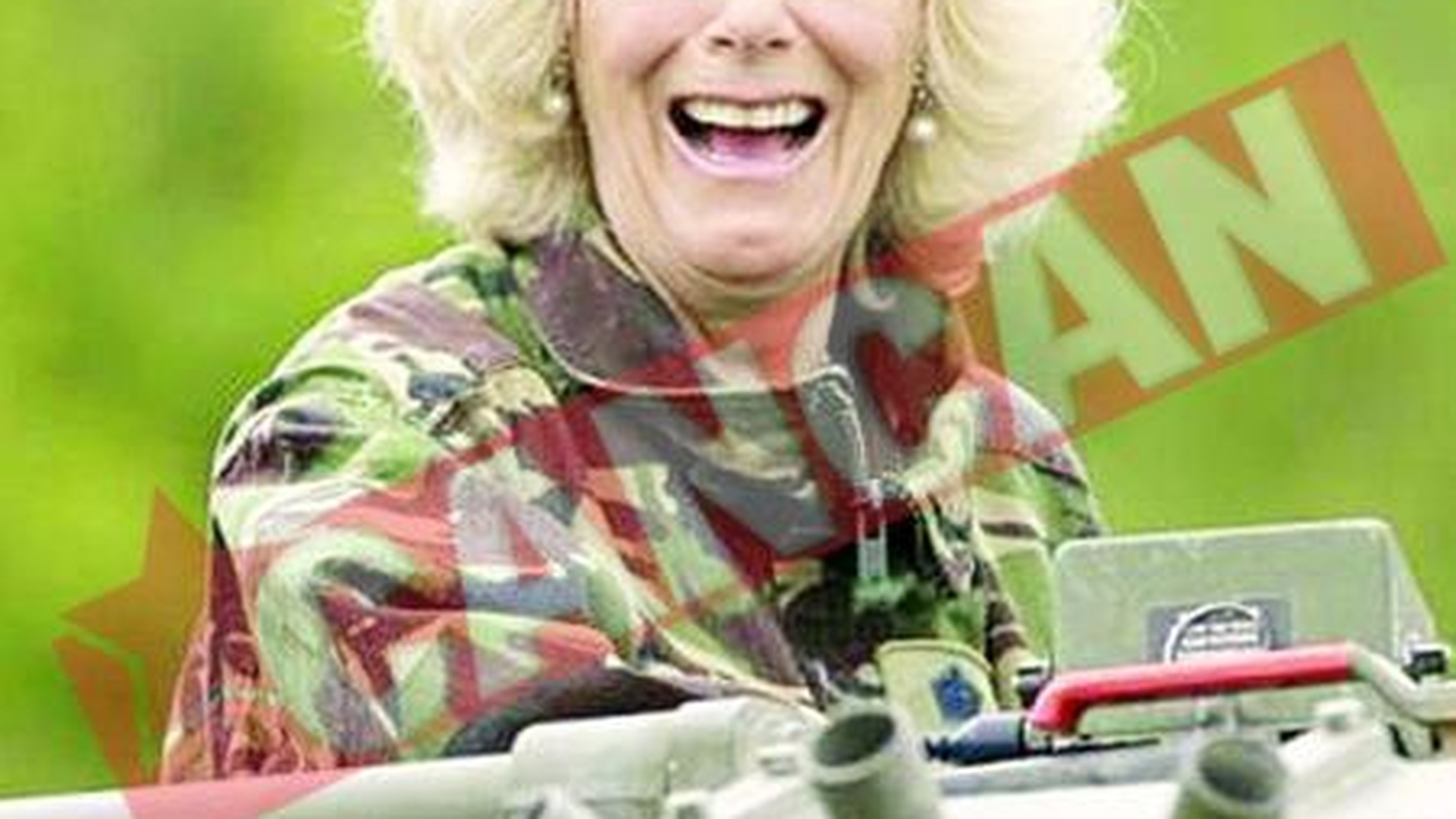 Camilla, pe tanc