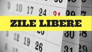 Zile libere pentru români! Urmează două weekend-uri prelungite