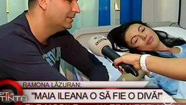 VIDEO Ramona si-a alaptat fetita: Cristi are tupeu, mai vrea un baietel!