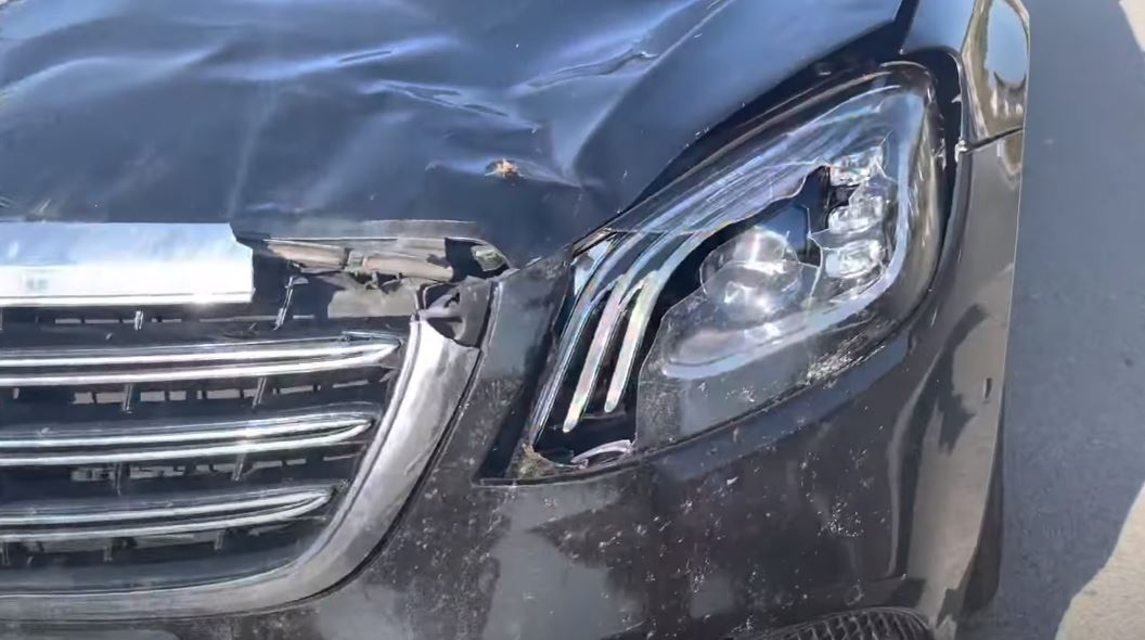 Jador a făcut accident de mașină