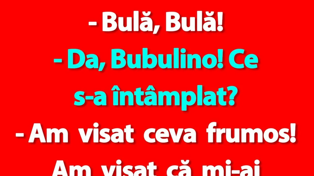 BANC | Bulă, Bubulina și poșeta de 1.000 euro