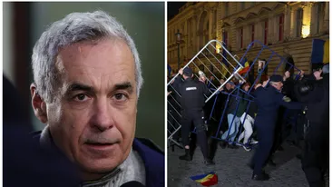 BEC a respins candidatura lui Călin Georgescu! La aflarea veștii, susținătorii lui s-au îmbrâncit cu jandarmii