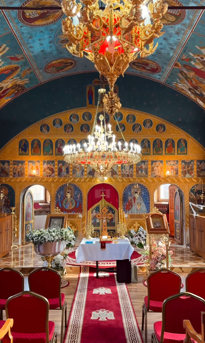 Imagini speciale de la botezul lui Vladimir, fiul Getei Sterp. Cum a arătat tortul