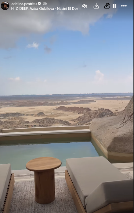 Nu e o glumă! Cât costă o noapte de cazare în resortul din Arabia Saudită în care stă Adelina Pestrițu