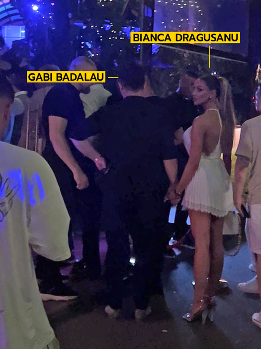 Bianca Drăgușanu și Gabi Bădălau, distracție pe cinste la NUBA București