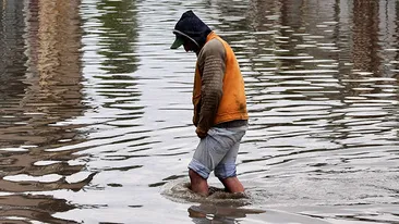 COD GALBEN de inundatii pe rauri din Harghita, Covasna, Bacau si Vrancea