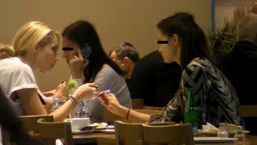 Sotia premierului inchide ochii in fata tentatiilor nesanatoase! Vezi ce mananca Daciana Sarbu cand iese la restaurant!