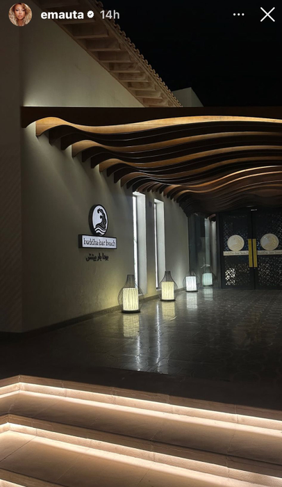 Ema Uta și Gabi Bădălău au făcut ”blatul” cu amica paravan! A răsfățat-o într-un resort exclusivist din Abu Dhabi
