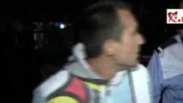 VIDEO Un sofer din Constanta a sarit sa bata jurnalistii!