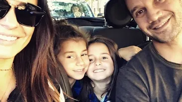 Anastasia, fiica lui Cristian Chivu, bolnavă! Adelina a făcut publică prima imagine cu fetiţa după ce a scăpat de suferinţă