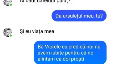 Bancul zilei | ”Bună dimineața, raza mea de soare”