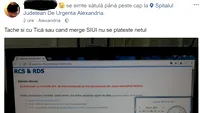 Situație incredibilă la Spitalul de Urgență din Alexandria. Datele medicale nu pot fi introduse în sistem pentru că nu a fost plătit internetul