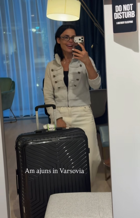 Andreea Popescu a mers la concertul lui Bad Bunny din Varșovia/ sursă foto: social media