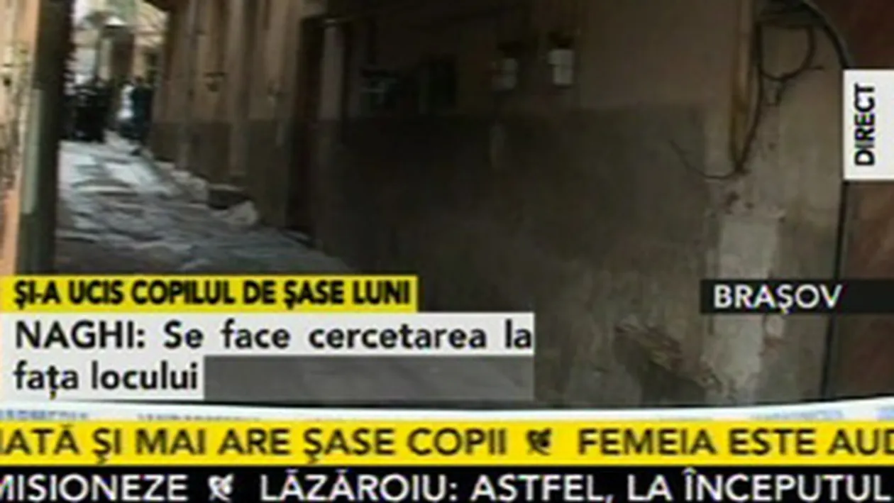 CAZ SOCANT la Brasov! O femeie si-a ucis copilul in centrul orasului. Bebelusul de sase luni a fost decapitat!