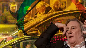 Faimosul Gerard Depardieu, scos pe brațe dintr-un restaurant libanez la București!