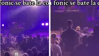 Imagini șocante! Celebrul cântăreț de la noi a bătut un fan din public. A coborât de pe scenă și...