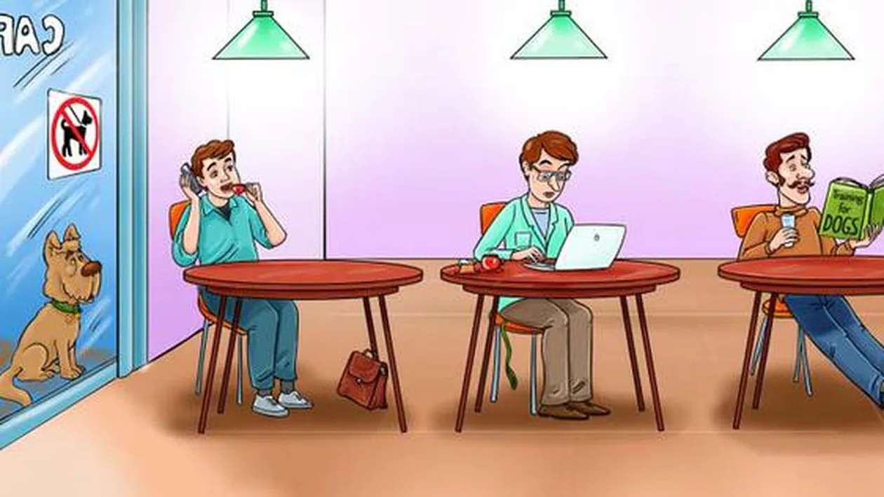 Provocare virală. Găseşte proprietarul câinelui din imagine. 8 din 10 au eşuat la acest test de inteligenţă