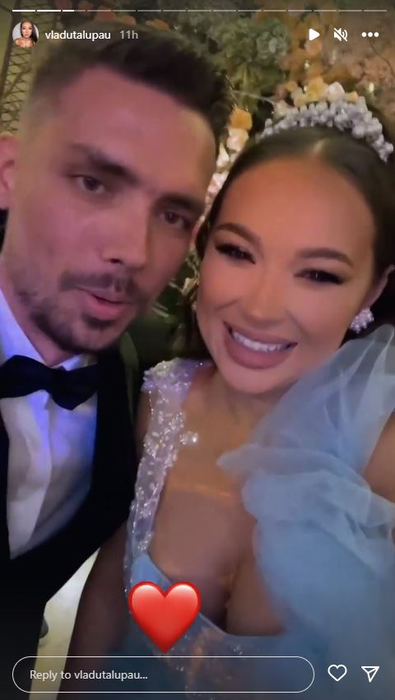 Petrecerea de botez a fiului Vlăduței Lupău și a lui Adi Rus. Sursă: Instastory