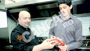 Balint Si Belodedici au preparat carne de vita adusa din Tara Bascilor!  Bucatari pentru o zi