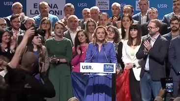 Elena Lasconi, primele declarații publice după ce a ajuns în turul 2: ”Călin Georgescu este un admirator pe față al lui Putin”