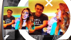 Iulia Vântur şi Salman Khan au apărut împreună la TV. Au vrut să se afle de la ei! Când vin în România | VIDEO