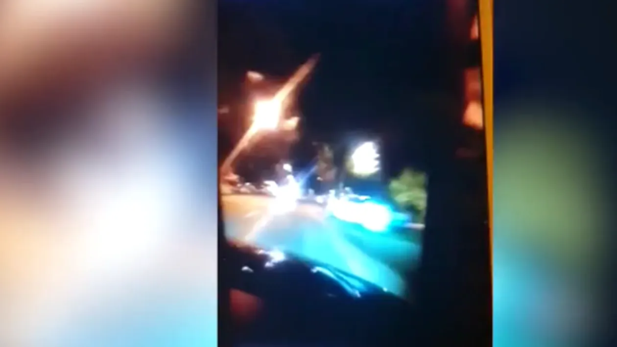 Accident grav în Botoșani, provocat de un tânăr care făcea live pe Facebook VIDEO