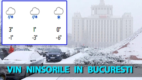 Meteorologii Accuweather anunță pe ce dată vin ninsorile în București, de fapt. Prognoza actualizată pentru iarna 2024/2025