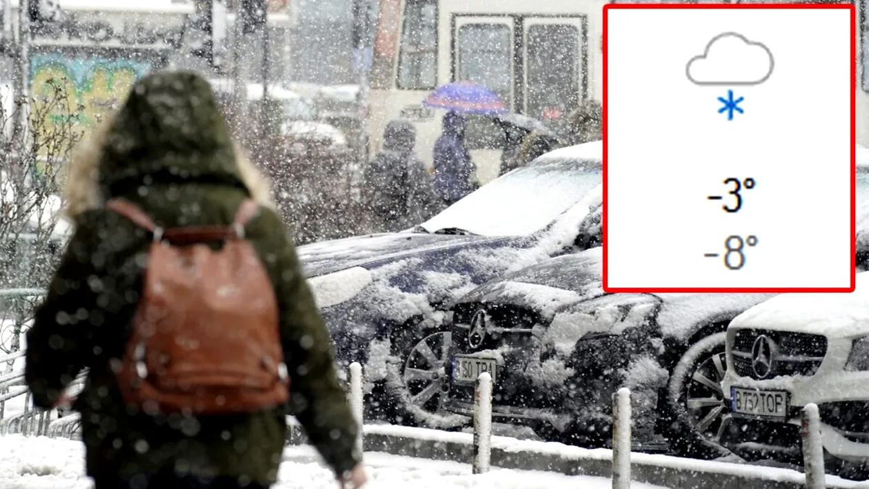 Ninge în februarie și în martie în toată România! Pe ce dată exactă scăpăm de iarnă, de fapt