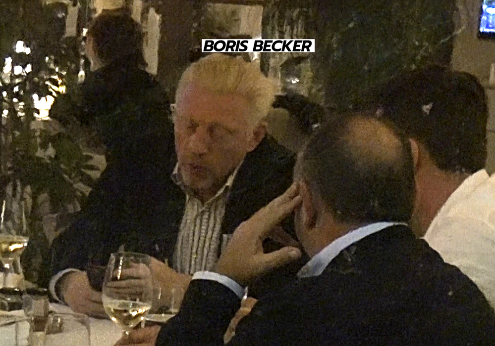Boris Becker a cinat în cel mai scump restaurant din Capitală