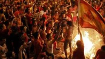 Sarbatoare la Madrid dupa calificarea Spaniei in semifinalele Euro-2012