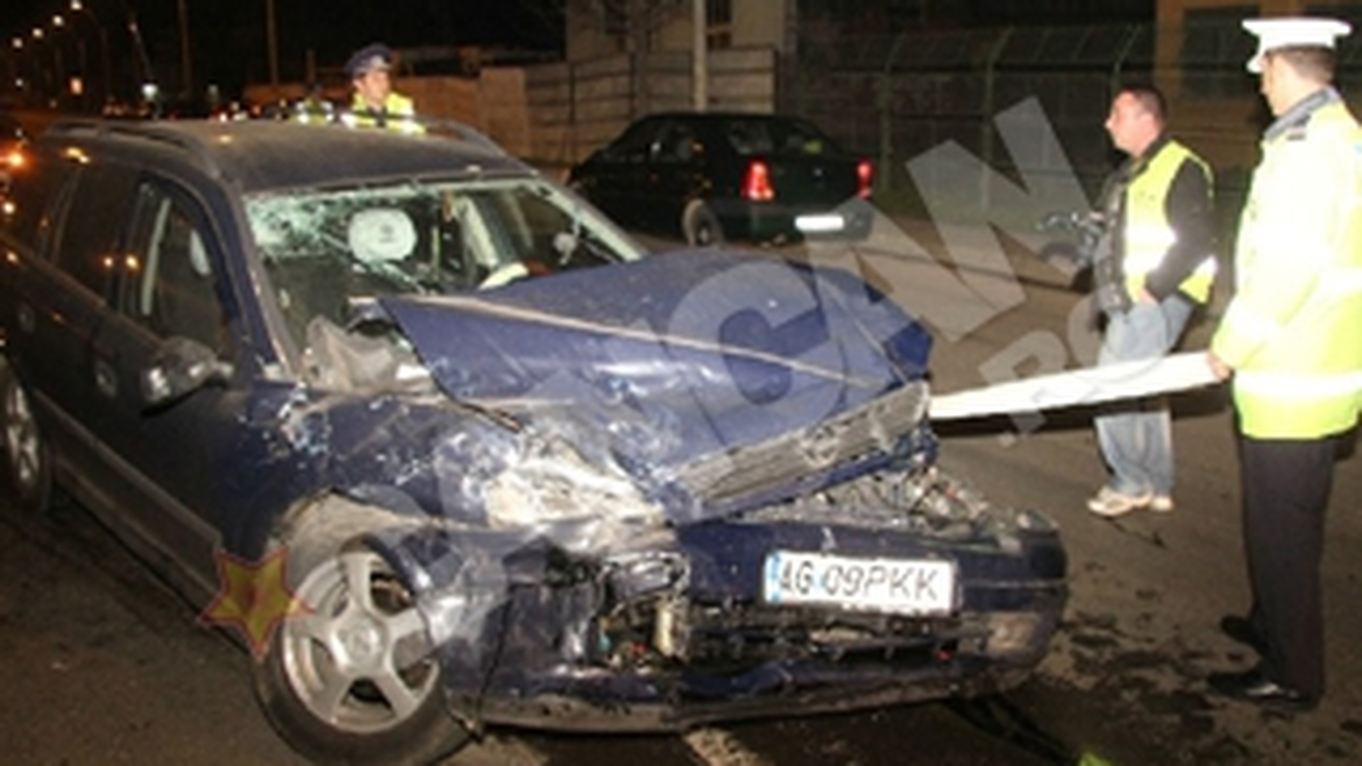 Accident violent La Pitesti! Unsprezece dintr-o lovitura
