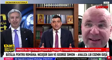 Cine va câștiga alegerile prezidențiale?! Cozmin Gușă a dat verdictul la Dan Diaconescu DIRECT: ”Nu are cine să iasă decât el”