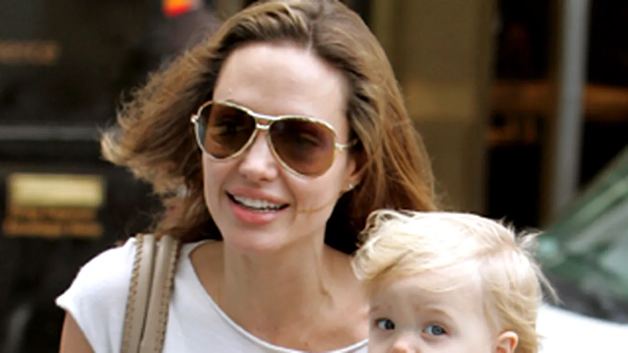 Angelina Jolie nu-si poate opri fiica sa se imbrace ca un baiat