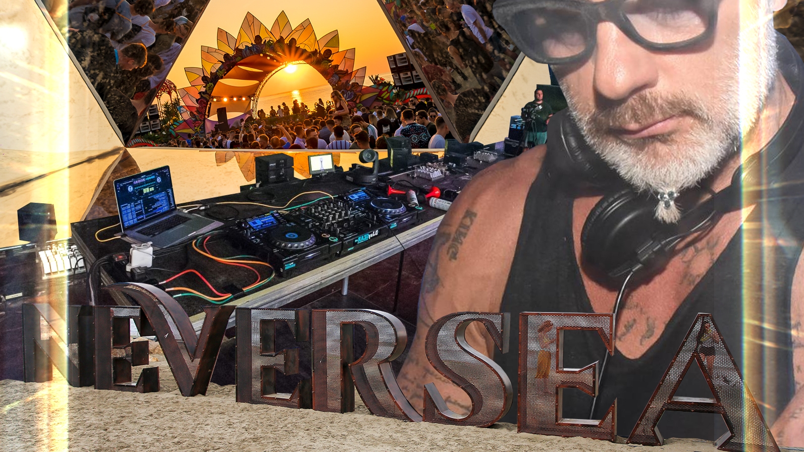 Excentricul Gianluca Vacchi a făcut mega-show la Neversea! Imagini de senzație