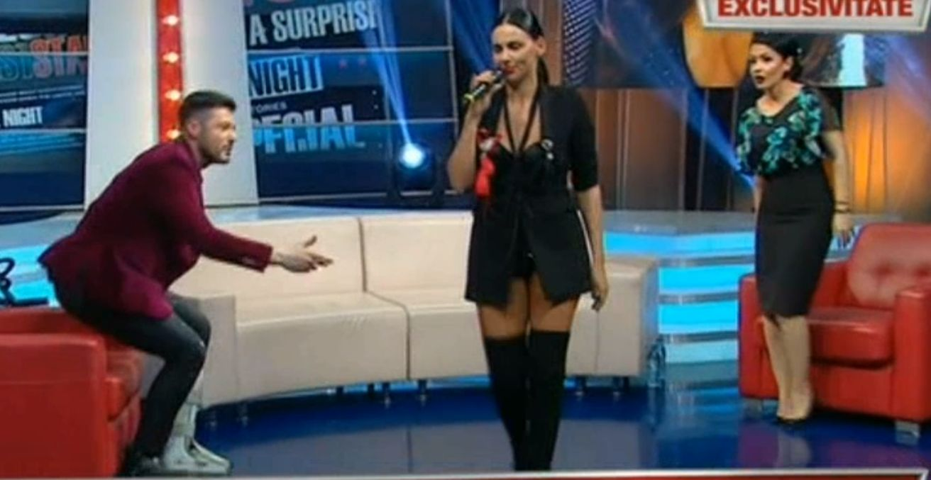Lavinia Pârva a fost scoasă din sărite de Andreea Mantea și Victor Slav! A vrut să iasă din platoul emisiunii: „Tu știi pe cine ai invitat? Știi care este numele meu?”