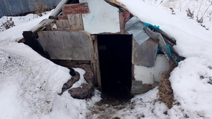 Un bărbat din Huși trăiește de 11 ani într-un bordei: ”Am rămas pe drumuri!”