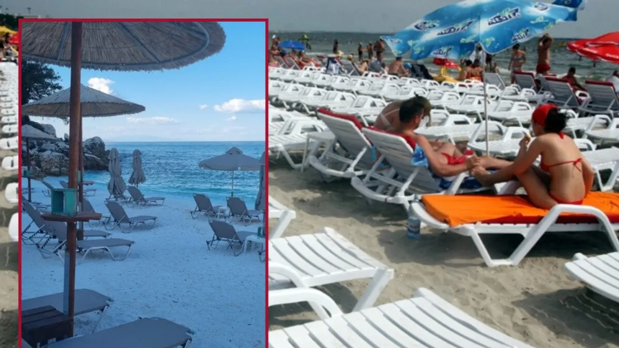 Câţi euro costă un şezlong pe plaja Marble din Thassos, Grecia? Ireal câţi bani trebuie să scoţi din buzunar faţă de Mamaia