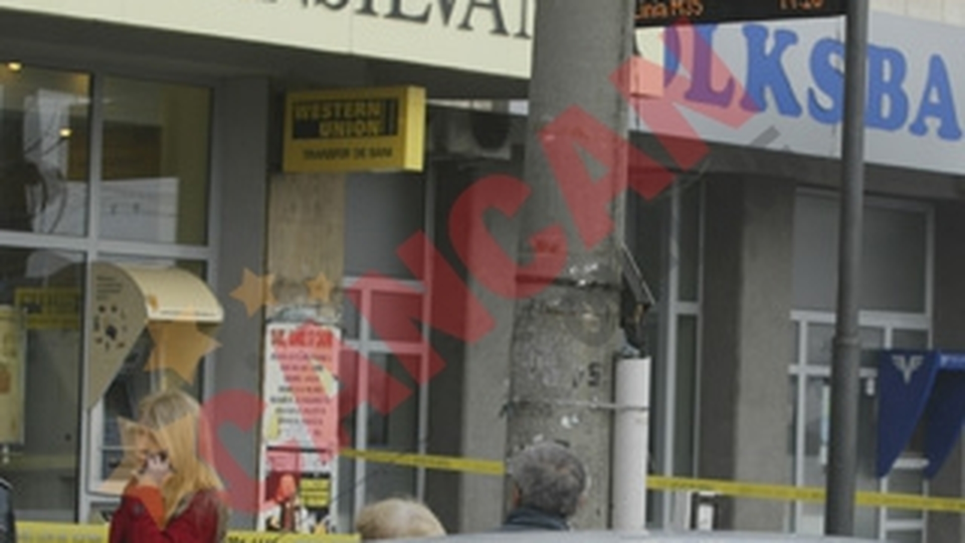Sucursala unei banci din Timisoara a fost jefuita!