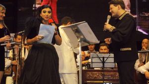 Adriana Bahmuteanu a spus stop suferintei. S-a machiat cu strasuri si a urcat pe scena cu Fuego. Vezi imagini exclusive