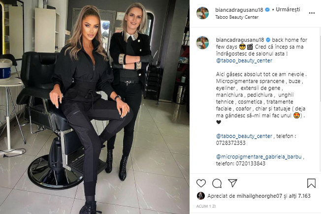 Bianca s-a răsfățat la salon în timp ce Bodi era auditat la DIICOT