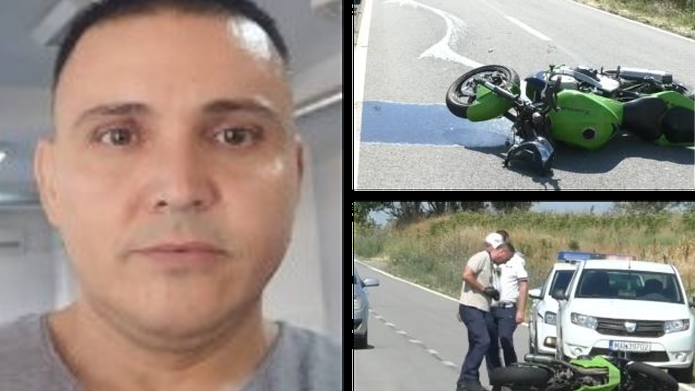 Călin, un polițist de 44 de ani, se zbate între viață și moarte. A încercat să evite un câine și a pierdut controlul motocicletei