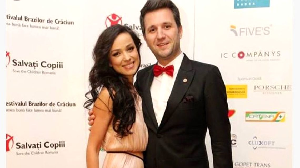 Andi Moisescu și soția sa, Olivia Steer