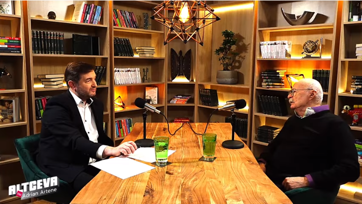 Tudor Gheorghe deschide seria interviurilor de colecție în podcastul ”Altceva cu Adrian Artene”