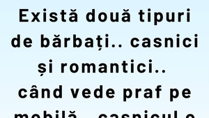 BANCUL ZILEI | Bărbați casnici VS bărbați romantici